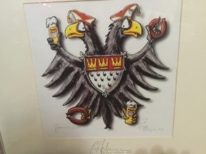 Wappen Köln Gemälde vom Kölner Künstler Rollo