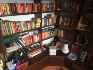 Bücher bei einer Wohnungsauflösung