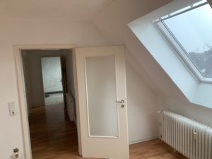 Dachgeschoß-Appartment nach erfölgter Räumung